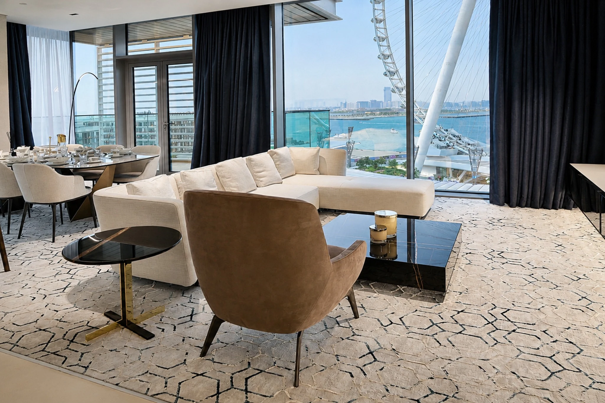 Apartment interior in Dubai by Soltis Interiors
