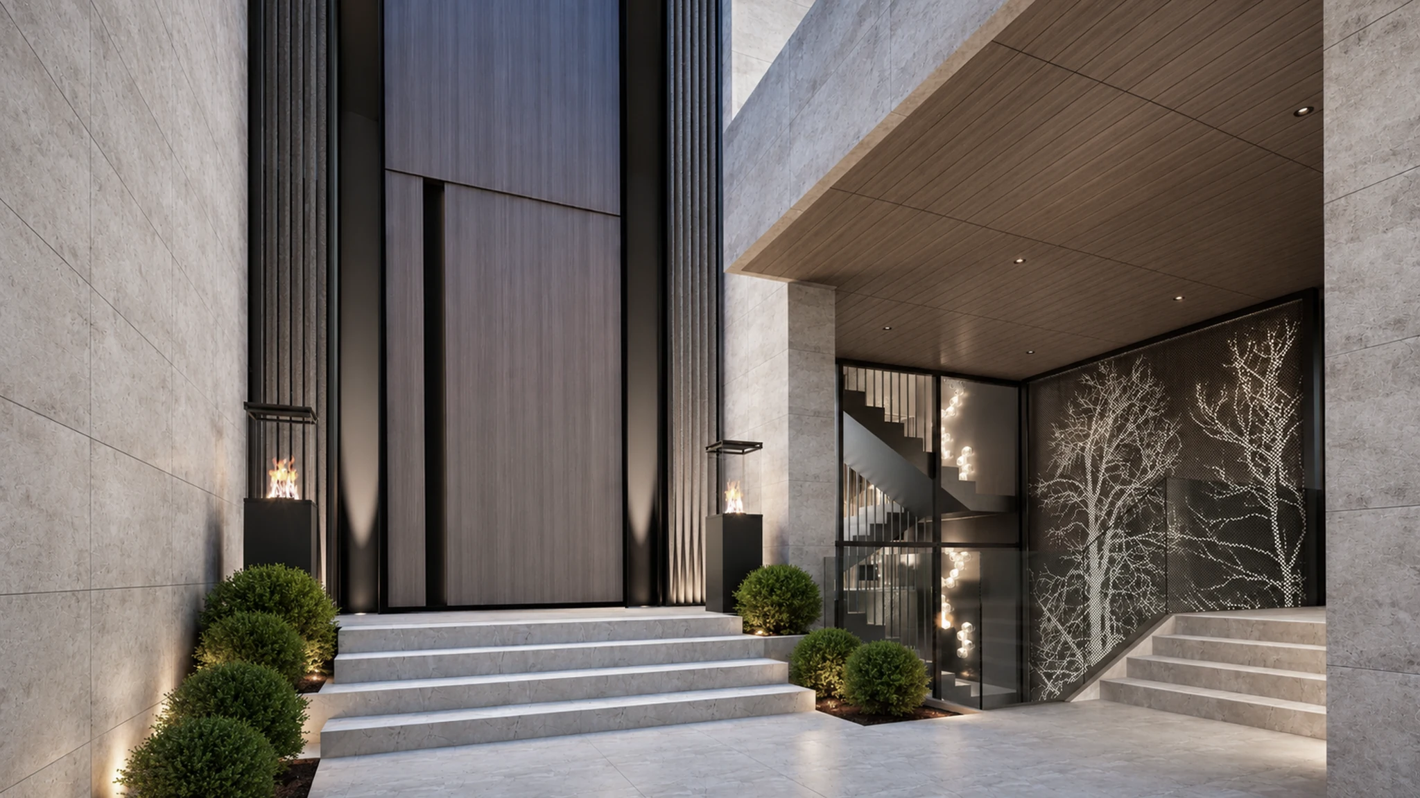 Mansion interior in Dubai by Soltis Interiors