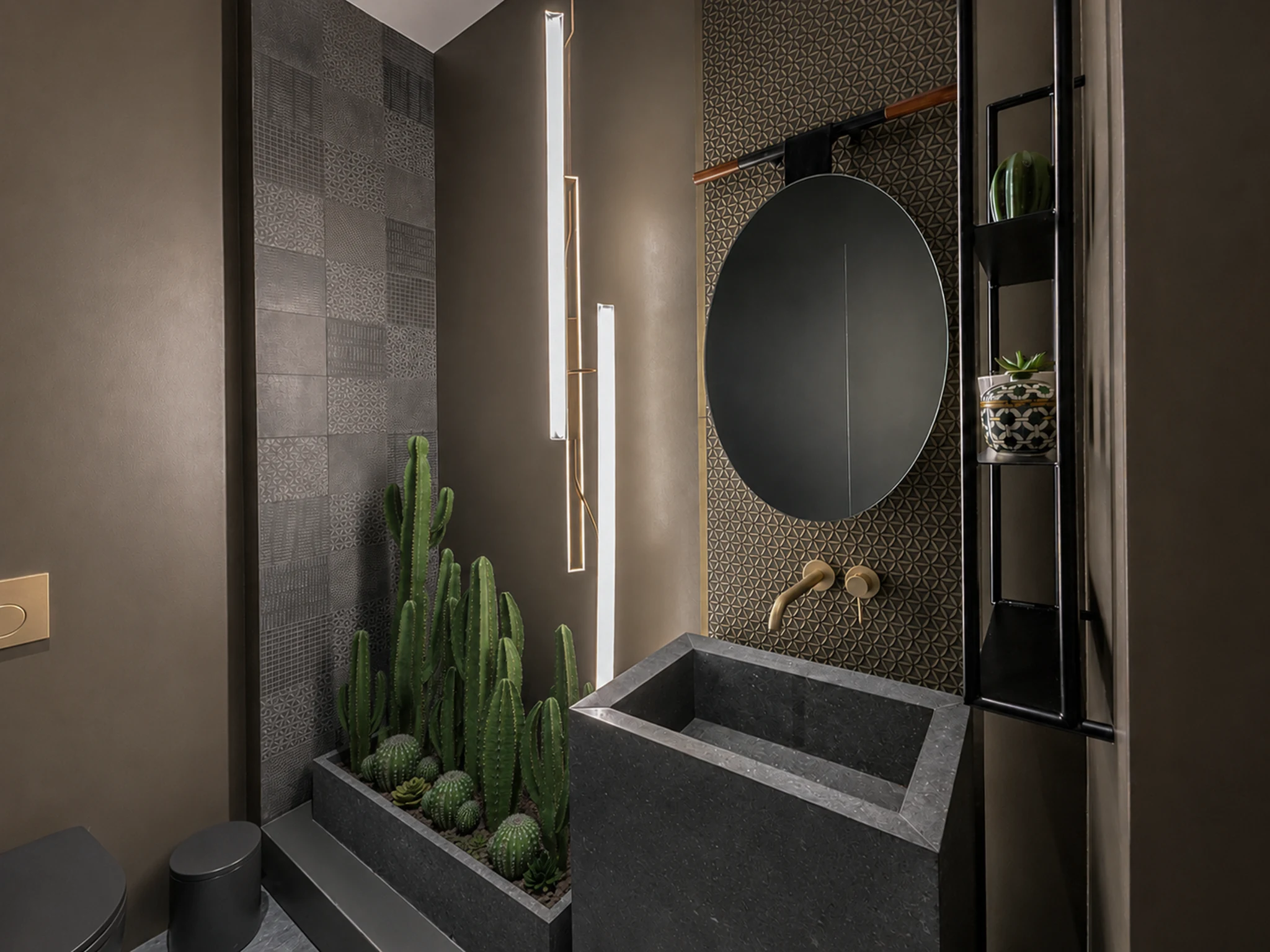 Boy's study — villa interior in Dubai by Soltis Interiors