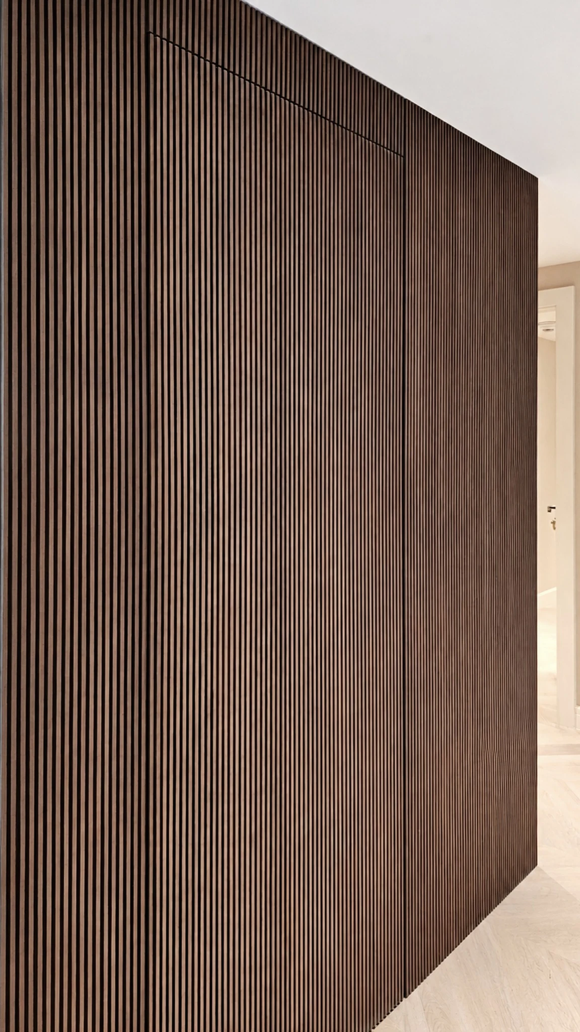 Staircase, spiral marble — apartment interior in Dubai by Soltis Interiors