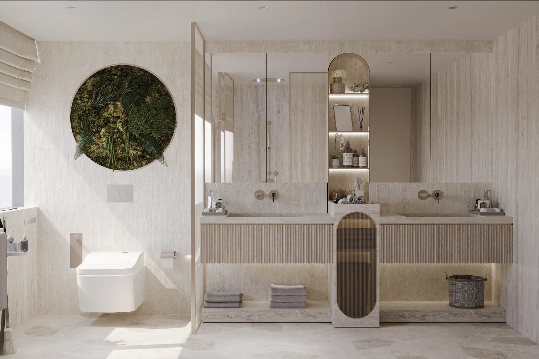 Interior design render by Soltis Interiors