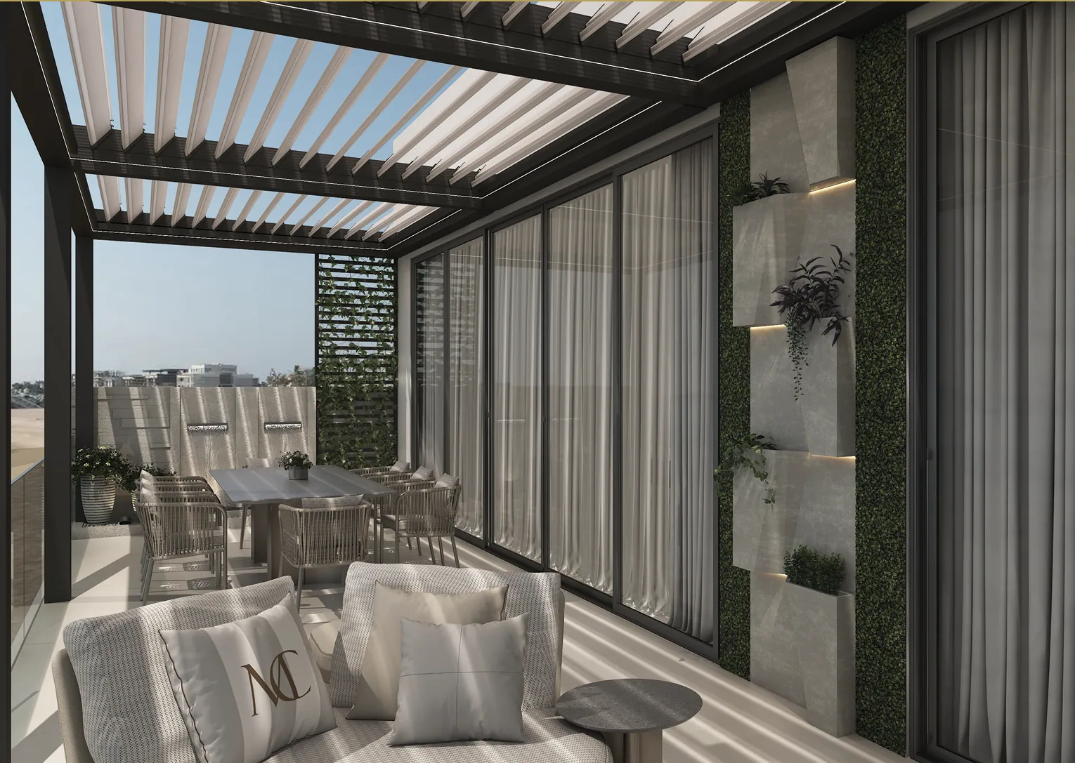 Interior design render by Soltis Interiors