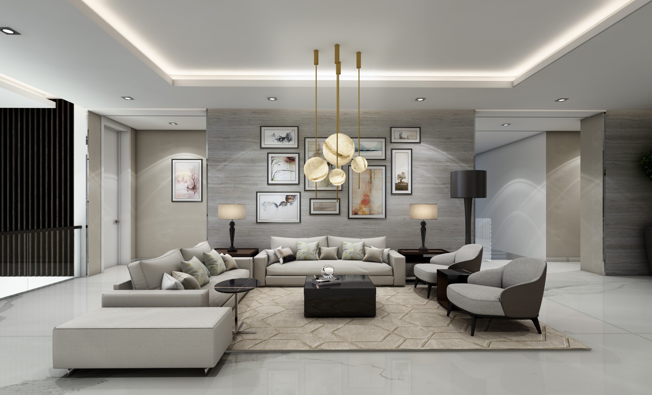 Modern Villa Interior Design In Dubai